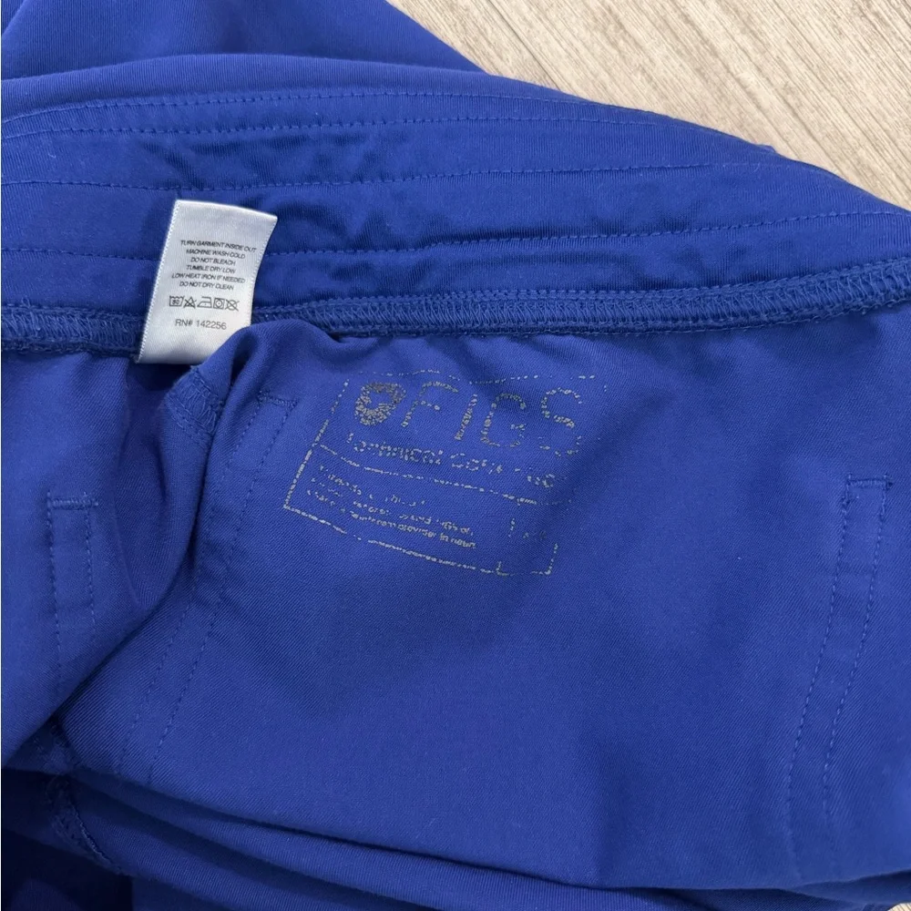 Figs women’s blue Scrub Pants - Picture 4 of 5